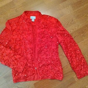 Dressy red jacket